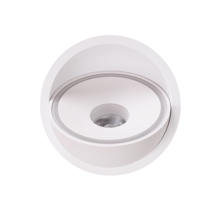 MAXlight H0139 Lampa wpustowa VECTOR 10W - Elegancja w białym wydaniu