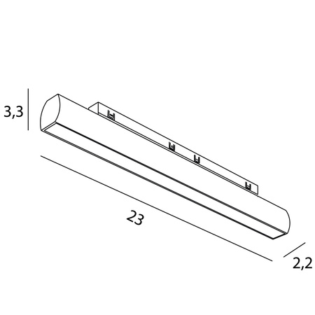 MAXlight (N0006Z) Lampa MICRO11 12W Czarna Obrotowa 2700-5000K Zigbee - Nowoczesne Oświetlenie Inteligentne