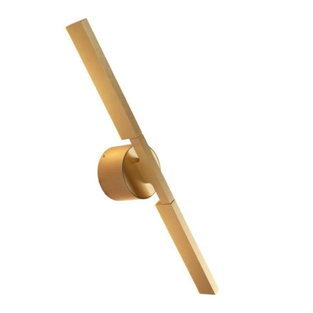 MAXlight Kinkiet Merano II Złoty (W0347) – Elegancja i styl w twoim wnętrzu.