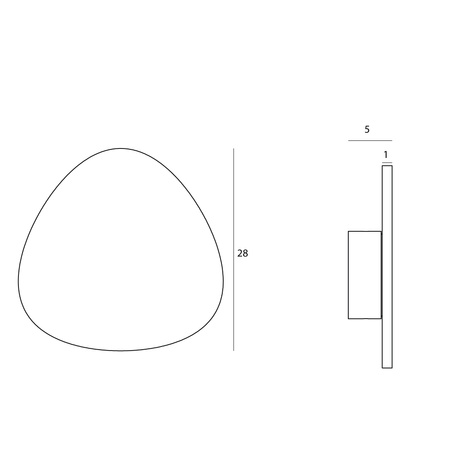 MAXlight Kinkiet Marbles 10W Biały (W0390) – Elegancja i nowoczesność w Twoim wnętrzu!