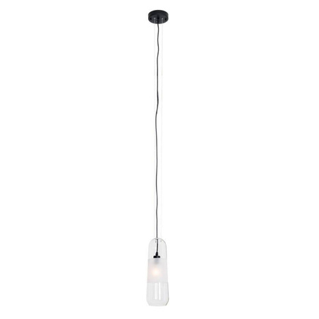 MAXlight (P0588) Lampa wisząca MAURI 1 - przezroczyste szkło, elegancja i nowoczesność w Twoim wnętrzu.