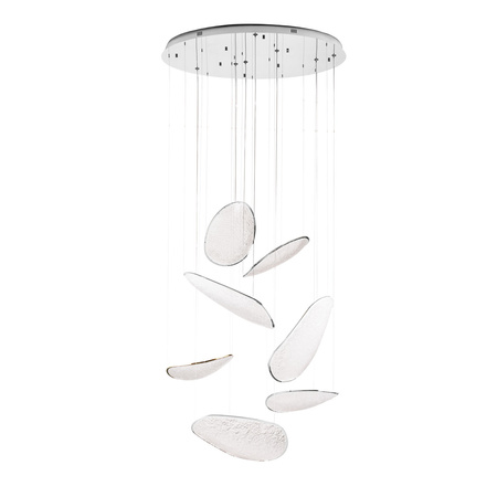 Ekskluzywna kaskadowa lampa wisząca MAXLIGHT P0634D EMPIRE 121W, CHROM