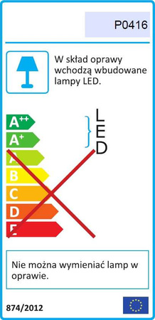 Lampa wisząca ZOOM IP44 (P0416) - nowoczesny design i funkcjonalność od MAXlight.