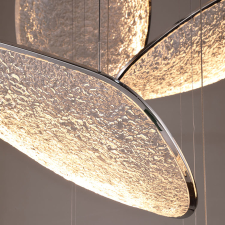 Ekskluzywna kaskadowa lampa wisząca MAXLIGHT P0634D EMPIRE 121W, CHROM