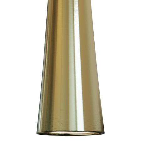 MAXlight (P0484) Lampa wisząca Coffee Gold – elegancka mała dekoracja do wnętrz.
