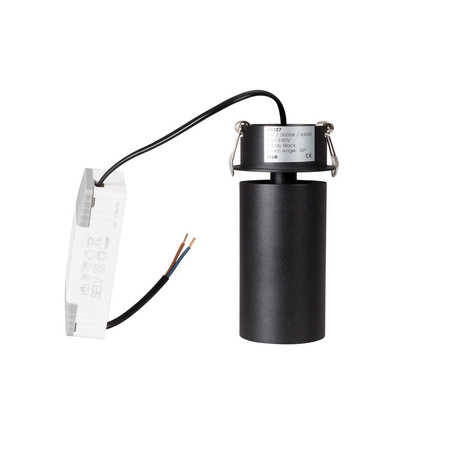 MAXlight Lampa Sufitowa Halo D Black (H0127) - Elegancja i nowoczesność w Twoim wnętrzu!