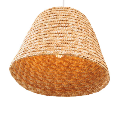 MAXlight (P0582) Lampa wisząca z naturalnej słomy - unikalny design do Twojego wnętrza!
