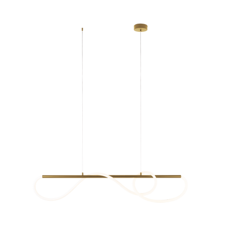 MAXlight Lampa Wisząca Laguna Złota (P0614) – Elegancja i nowoczesność dla Twojego wnętrza!