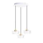MAXlight Lampa Wisząca Lipari III Round (P0543) - Elegancja i nowoczesny design do Twojego wnętrza!