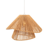 MAXlight Lampa Wisząca Amalfi II Natural (P0578) – Stylowe oświetlenie do każdego wnętrza