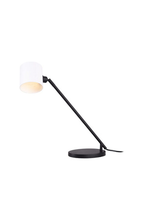 Lampa stołowa LAXER w kolorze białym (T0052) - MAXlight, elegancja i styl w Twoim wnętrzu!