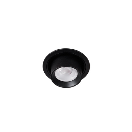 MAXlight Lampa Sufitowa Halo F Black (H0131) – elegancja w podtynkowym designie do Twojego wnętrza.