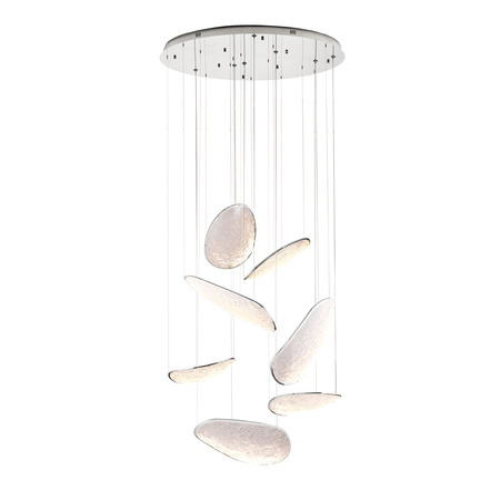 Ekskluzywna kaskadowa lampa wisząca MAXLIGHT P0634D EMPIRE 121W, CHROM