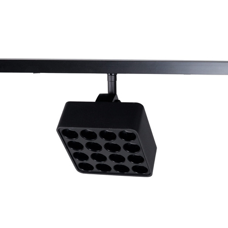 MAXlight Raster MICRO11 12W Kwadrat Czarny 3000K [N0013N] - eleganckie oświetlenie do każdego wnętrza!