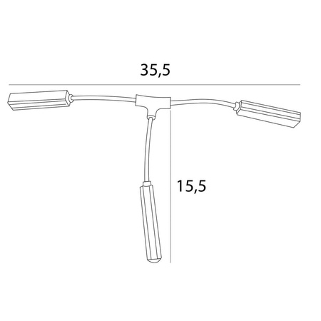 MAXlight (MA0016) Łączenie zasilania do łącznika mechanicznego T – innowacyjne rozwiązanie dla Twojego oświetlenia!