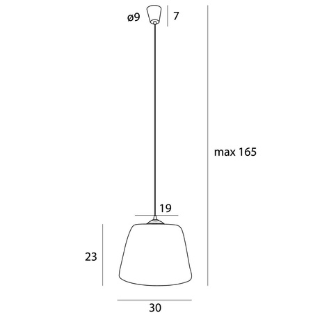 MAXlight (P0582) Lampa wisząca z naturalnej słomy - unikalny design do Twojego wnętrza!