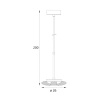 Minimalistyczna lampa wisząca nad stół MAXLIGHT P0649 LUNARIS 6W