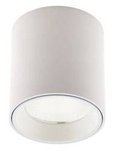 Lampa sufitowa TUB okrągła z białym pierścieniem ozdobnym (C0155) - MAXlight
