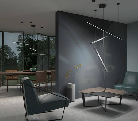 Lampa wisząca TRIO 3 - ściemnialna elegancja (P0311D) - MAXlight