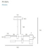 Lampa wisząca PUMA (P0404) - elegancja i nowoczesność od MAXlight