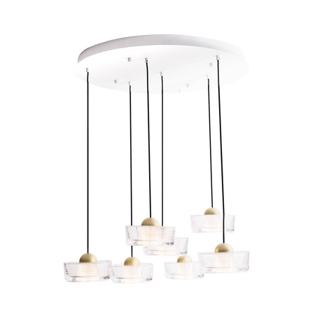 MAXlight Lampa Wisząca Lipari VII Round (P0544) – Elegancki design i nowoczesne oświetlenie do każdego wnętrza.