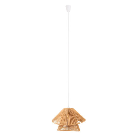 MAXlight Lampa Wisząca Amalfi II Natural (P0578) – Stylowe oświetlenie do każdego wnętrza
