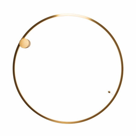 Lampa sufitowa QUEEN 80CM W KOLORZE BRUSHED GOLD (C0240) - MAXlight