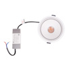 MAXlight H0139 Lampa wpustowa VECTOR 10W - Elegancja w białym wydaniu