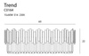 Plafon sufitowy TREND 60 cm (C0164) - MAXlight, nowoczesne oświetlenie do wnętrz.