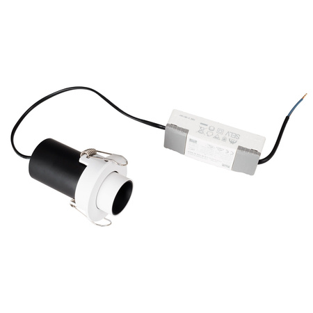 MAXlight Lampa Sufitowa Halo E White (H0128) – Elegancka podtynkowa iluminacja do każdego wnętrza.