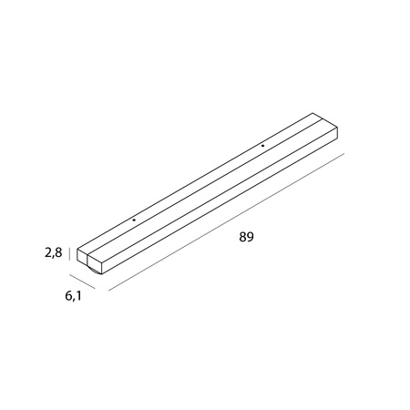 MAXLIGHT W0410D KINKIET TRIO 10W, CHROM, IP44, 4000K





