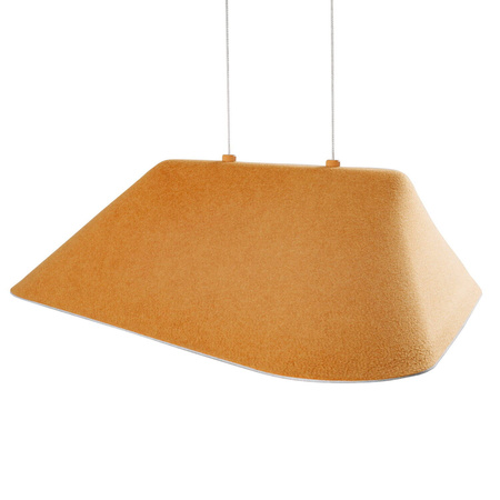 Lampa wisząca CARBON ZIEMIA ŻÓŁTA & SZARA (P0569) - MAXlight