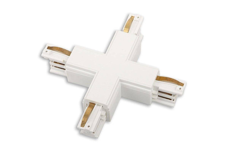 Łącznik X do systemu DOBAC TRACK (MHT1-X-WH) - MAXlight, idealne rozwiązanie dla Twojego oświetlenia.