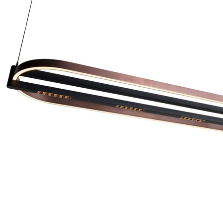 Lampa wisząca OVAL SINGAPUR (P0553) - MAXlight, elegancka dopełniająca wnętrza w nowoczesnym stylu.