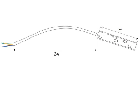 MAXlight (MA0001) Zasilacz zewnętrzny do szyny – efektywne zasilanie MA0007