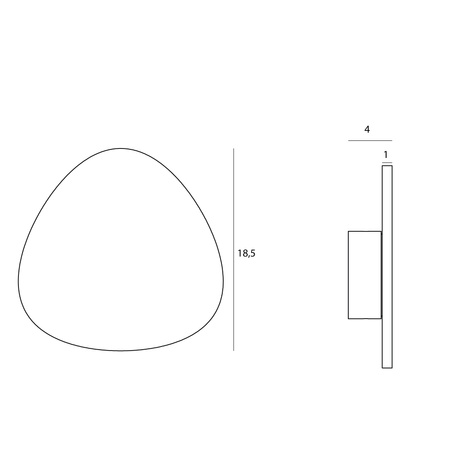 Kinkiet Marbles 6W Czarny (W0391) - Elegancja i Nowoczesność w Twoim Wnętrzu!