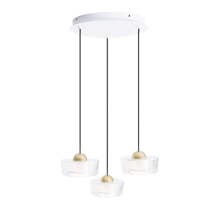 MAXlight Lampa Wisząca Lipari III Round (P0543) - Elegancja i nowoczesny design do Twojego wnętrza!