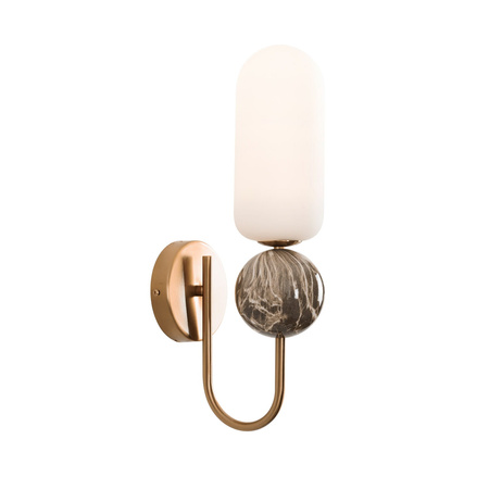 MAXlight Kinkiet Roma Gold (W0380) – eleganckie oświetlenie w stylu klasycznym do Twojego wnętrza!