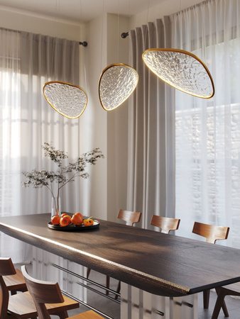 Oryginalna lampa wisząca MAXLIGHT P0637D EMPIRE 17W, ZŁOTA