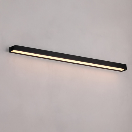 MAXLIGHT W0404D KINKIET TRIO 10W, CZARNY, IP44, 3000K