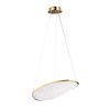 Oryginalna lampa wisząca MAXLIGHT P0637D EMPIRE 17W, ZŁOTA
