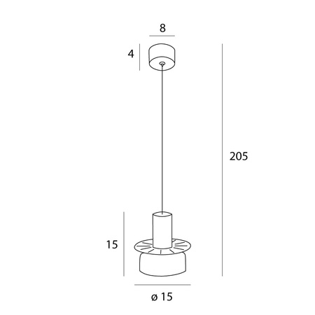 Lampa wisząca bursztynowa MAXlight (P0601) - elegancja i ciepło w Twoim wnętrzu.