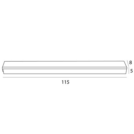 MAXlight Lampa Sufitowa FLEX 30W (C0258) - Czarna Elegancja do Twojego Wnętrza