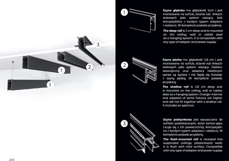 Łącznik T do płytek na ścianę/sufit MAXlight (MT0017) - Kompatybilny z szynami MT0011, MT0012, MT0017.
