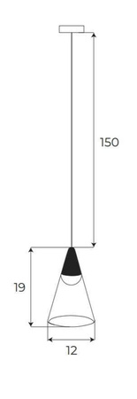 MAXlight M0015Z - Lampa wisząca magnetyczna Zigbee 6W 187LM, 2700/5000K – nowoczesne oświetlenie w Twoim domu!