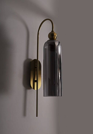 Kinkiet dymiony CAMPANILA (W0333) - MAXlight eleganckie oświetlenie do Twojego wnętrza