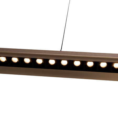 Lampa wisząca MAXlight JO-JO SIMPLE GOLD (P0594) - regulowana elegancja w złotym wykończeniu.