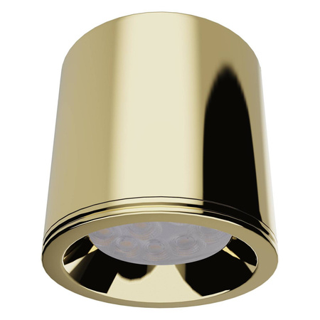 MAXlight Lampa sufitowa Form Złota GU10 IP65 (C0217) - Elegancja i styl w każdym wnętrzu!