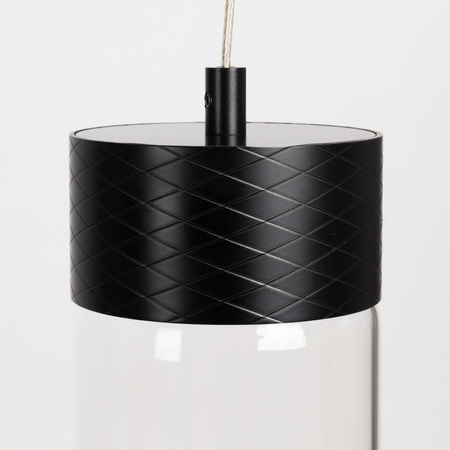 MAXLIGHT P0640 LAMPA WISZĄCA FUSION CZARNA