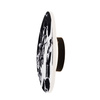 Lampka ścienna MAXlight (W0392) Marbles 10W w kolorze czarnym - elegancja i nowoczesność w Twoim wnętrzu!